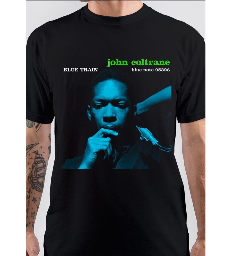 John Coltrane T-Shirt Black